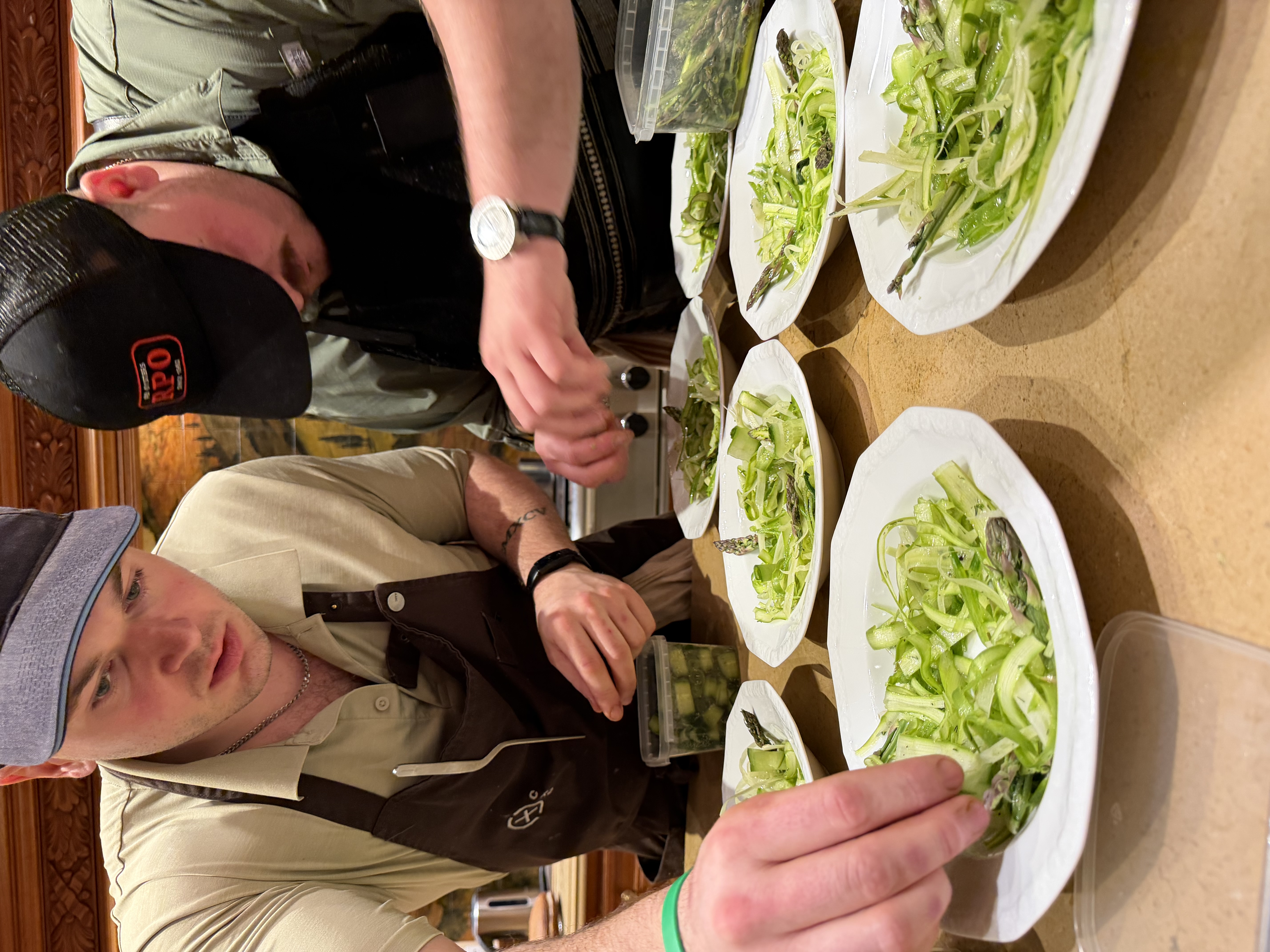 The North House kitchen team at work